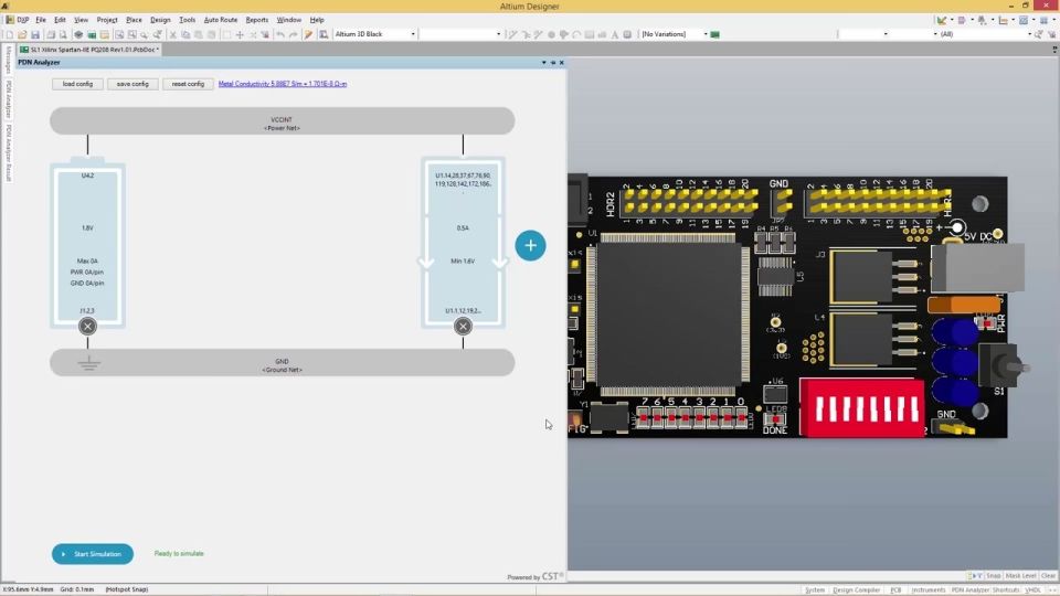 Unified Design And Analysis Workflow In Altium Designer - PDN Analyzer