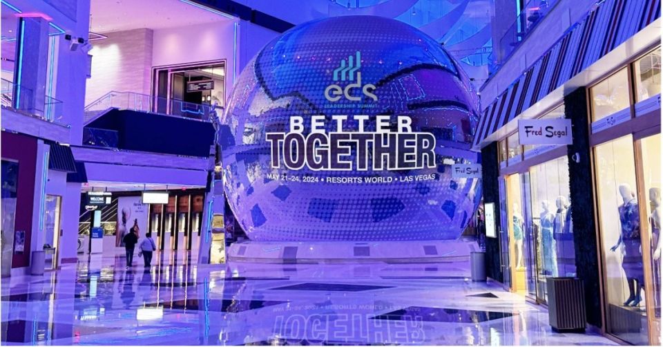 EDS globe within Resorts World