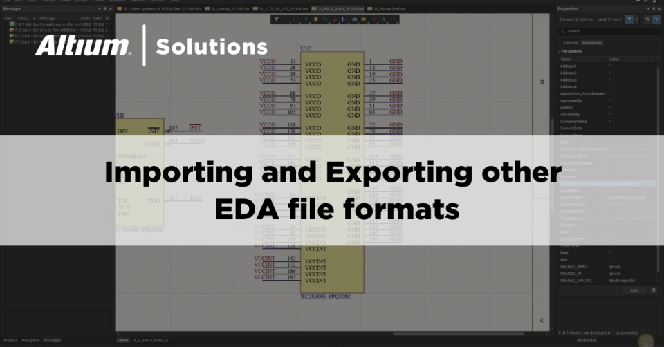 Using Altium Designer Supported File Types