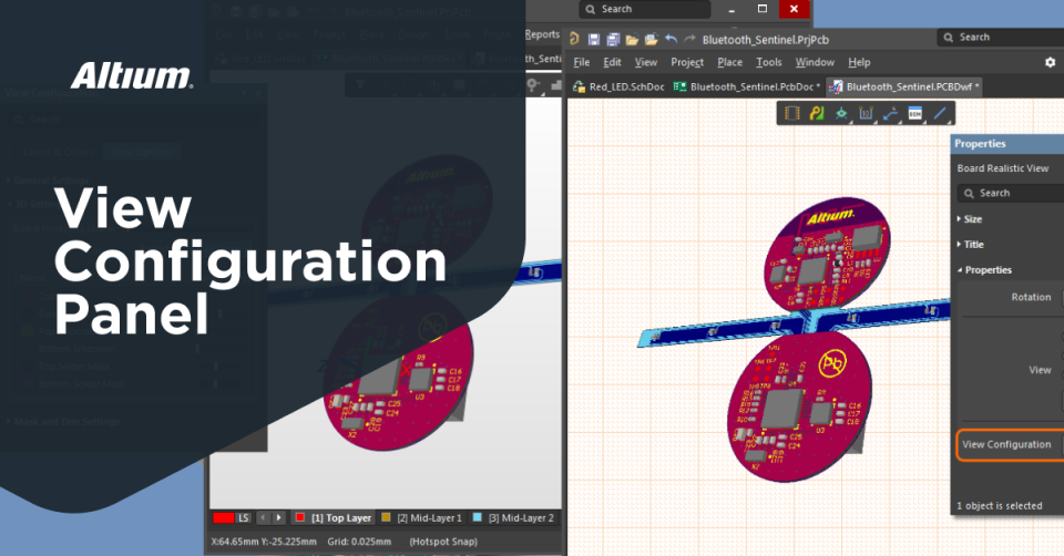 View Configuration Panel Altium Designer