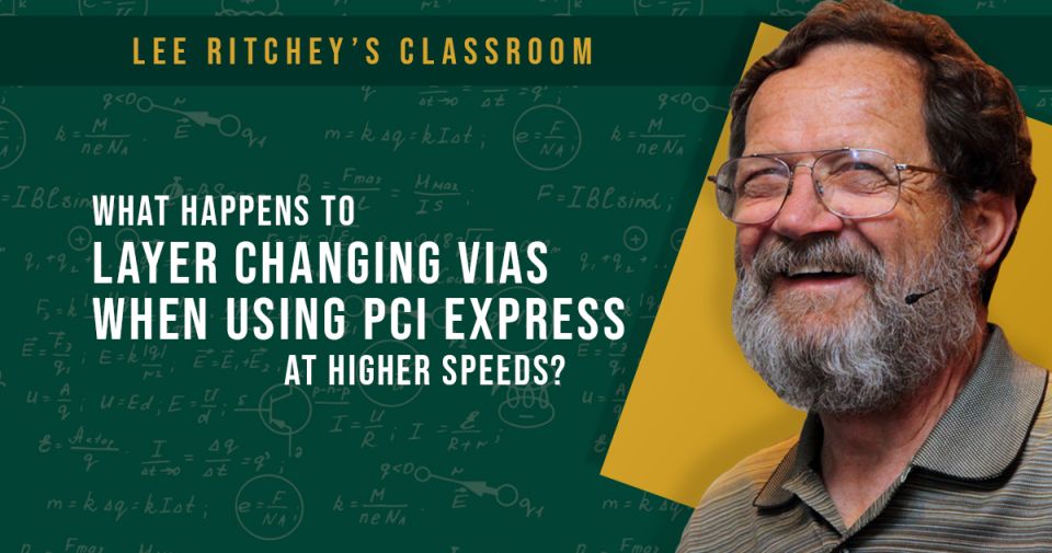 Vias in PCIe routing