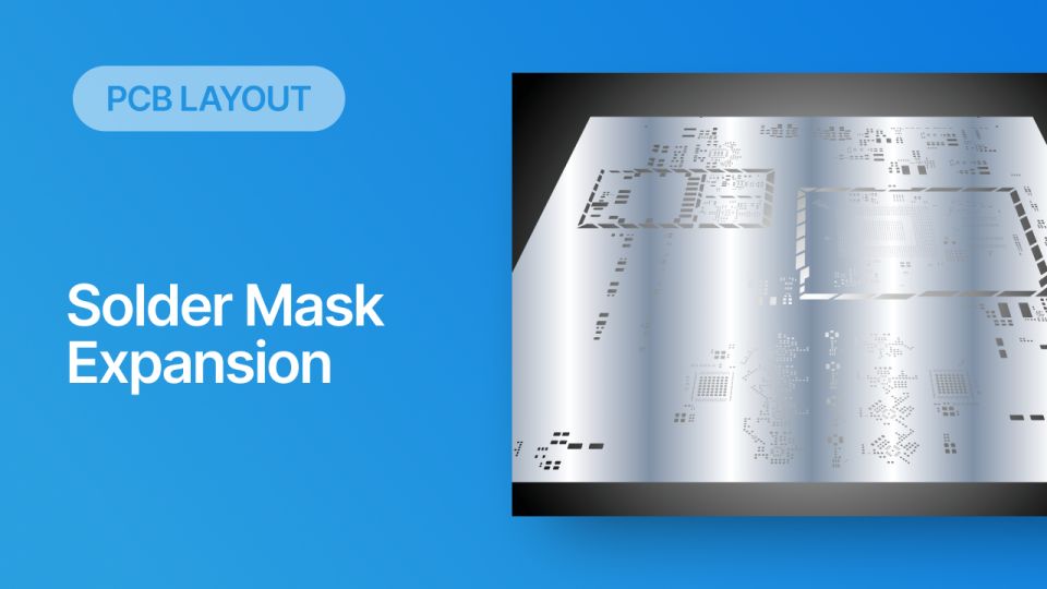 PCB Solder mask expansion