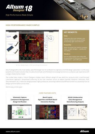 AD18 Product Overview Datasheet