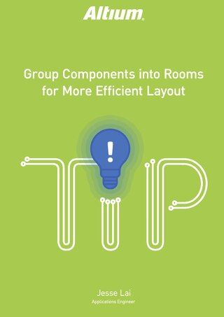 Group Components into Rooms for More Efficient Layout