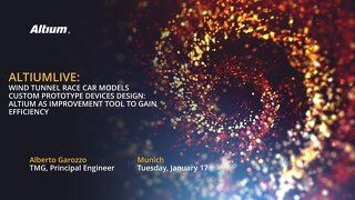 Wind Tunnel Race Car Models Custom Prototype Devices Design: Altium as Improvement Tool to Gain Efficiency