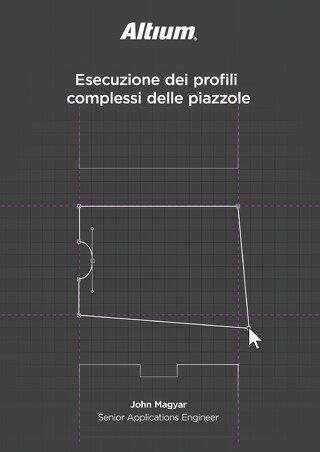 Esecuzione dei profili complessi delle piazzole