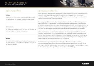 Altium Designer 19 Produktüberblick