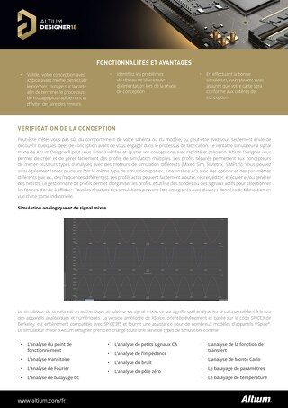 Design Verification Data Sheet
