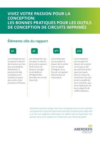 VIVEZ VOTRE PASSION POUR LA CONCEPTION: LES BONNES PRATIQUES POUR LES OUTILS DE CONCEPTION DE CIRCUITS IMPRIMÉS